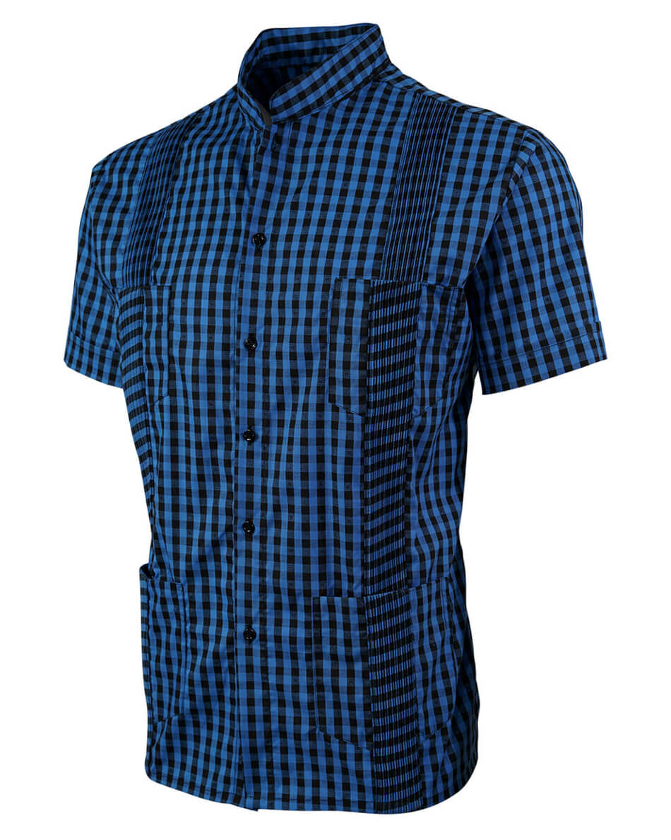 Guingán Grande Cerulean Guayabera