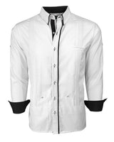 Couture Blanco Clásico Norteña Guayabera