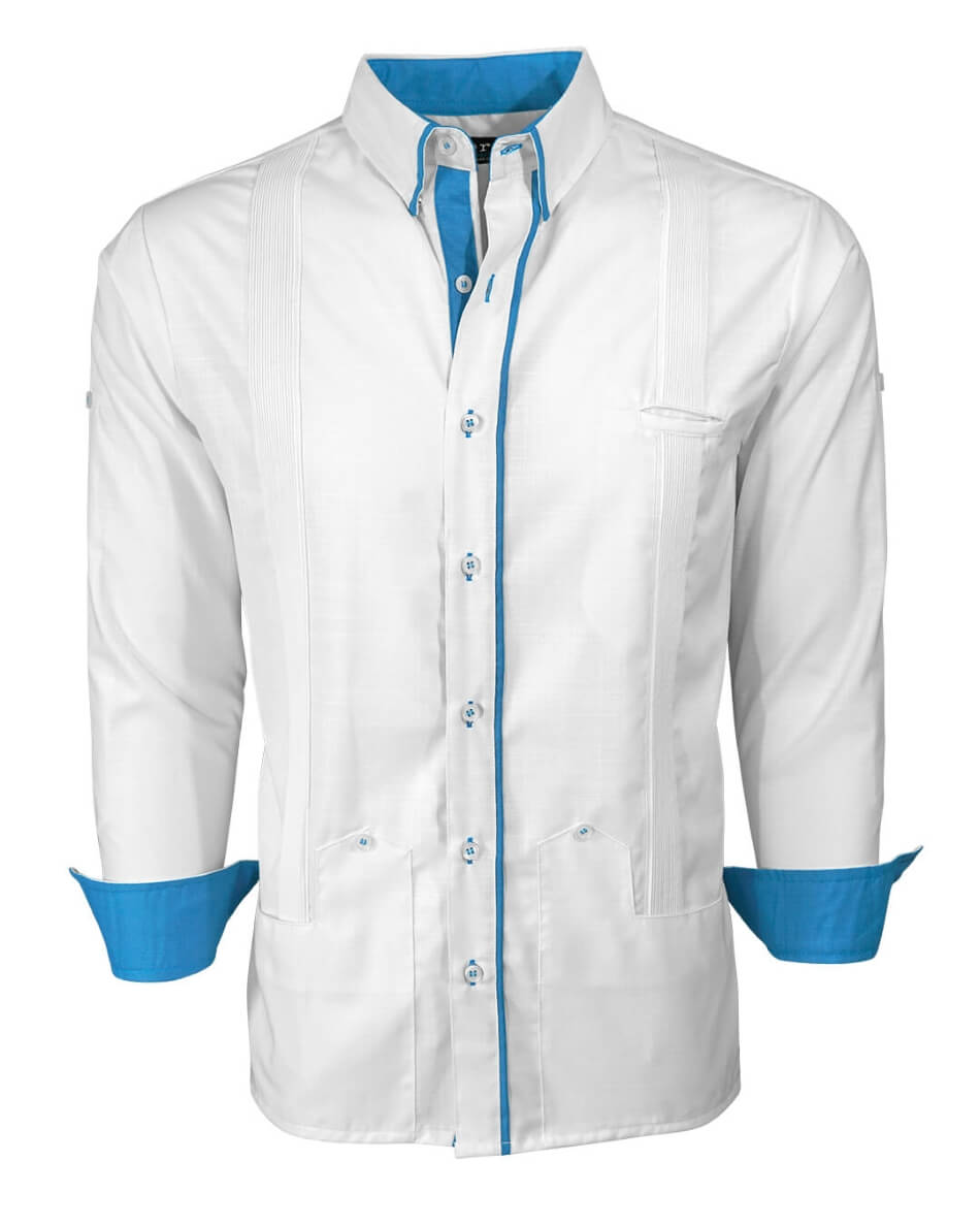 Couture Blanco Clásico Norteña Guayabera