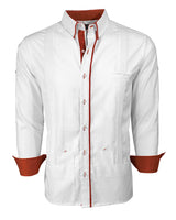 Couture Blanco Clásico Norteña Guayabera