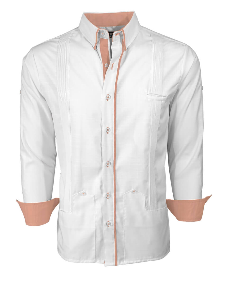 Couture Blanco Clásico Norteña Guayabera