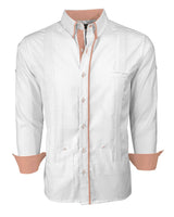 Couture Blanco Clásico Norteña Guayabera