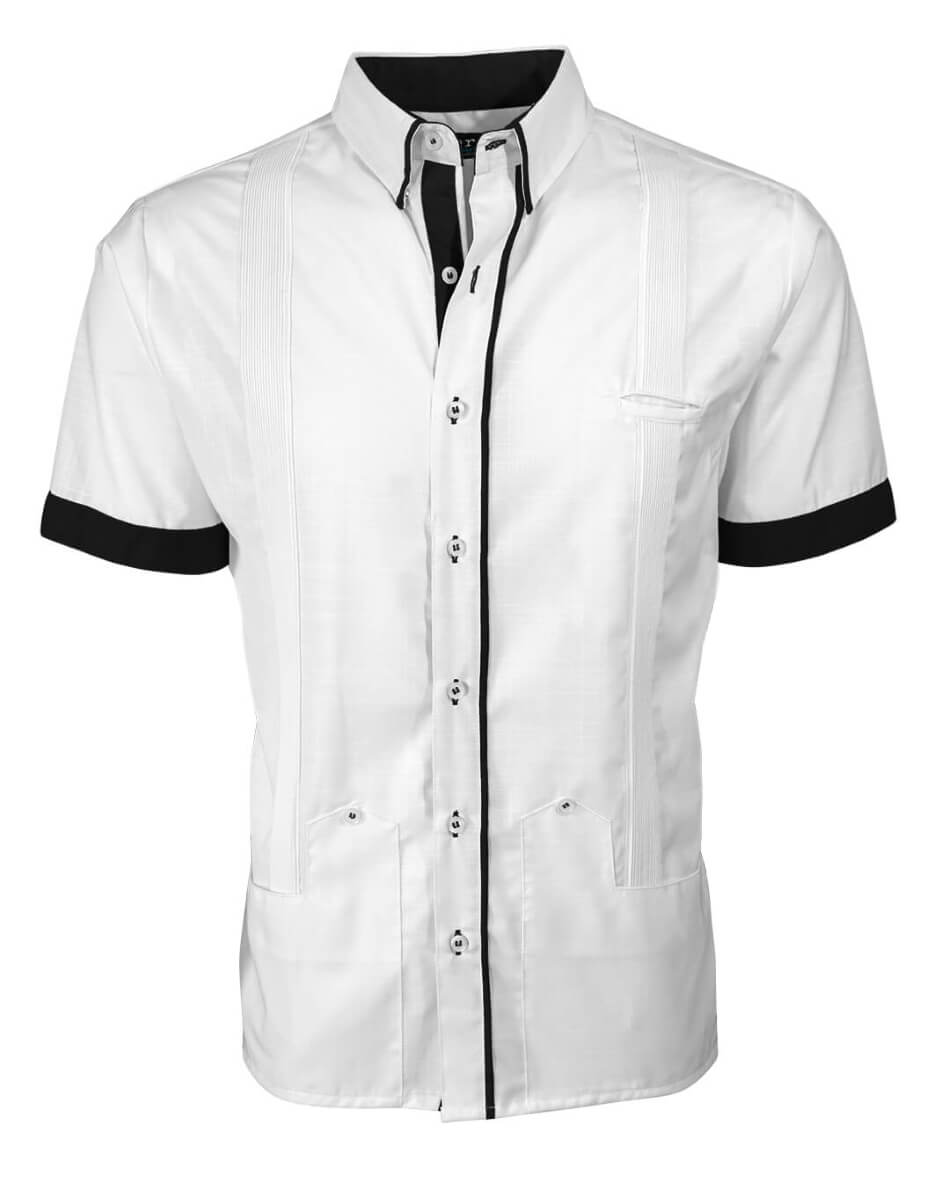 Couture Blanco Clásico Norteña Guayabera