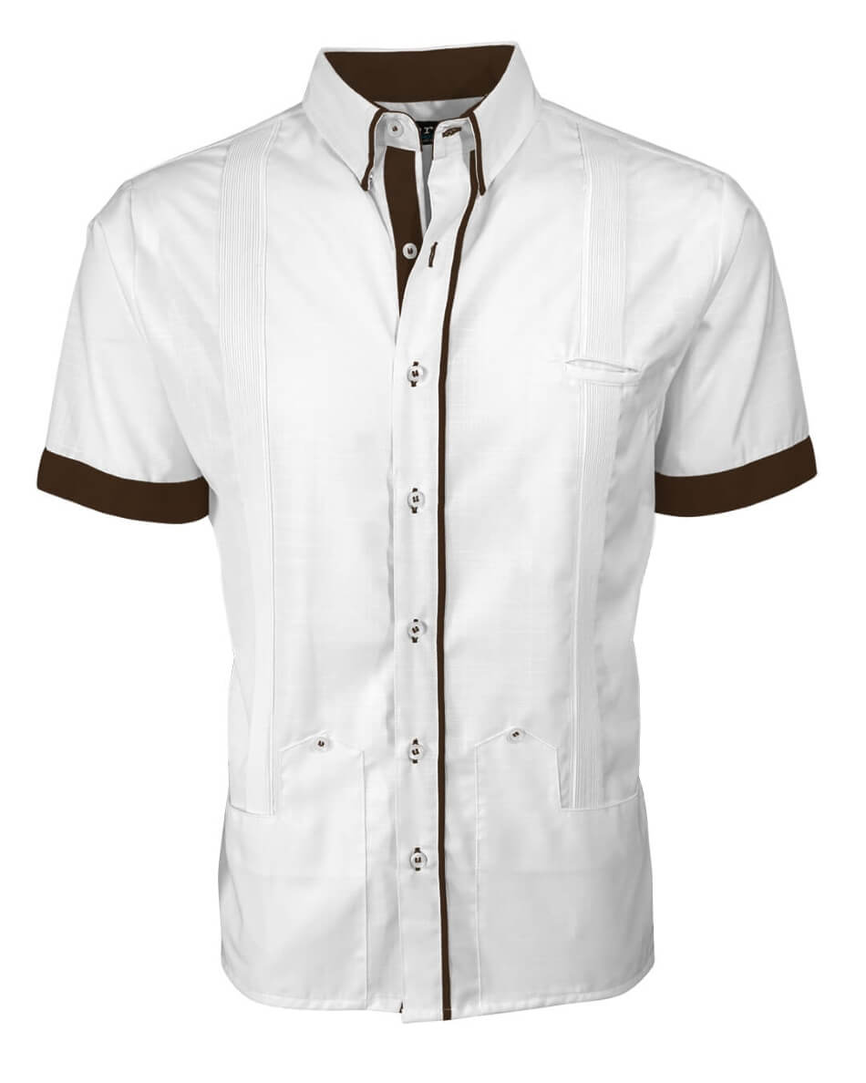 Couture Blanco Clásico Norteña Guayabera