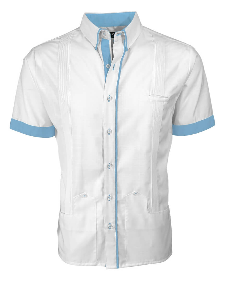Couture Blanco Clásico Norteña Guayabera