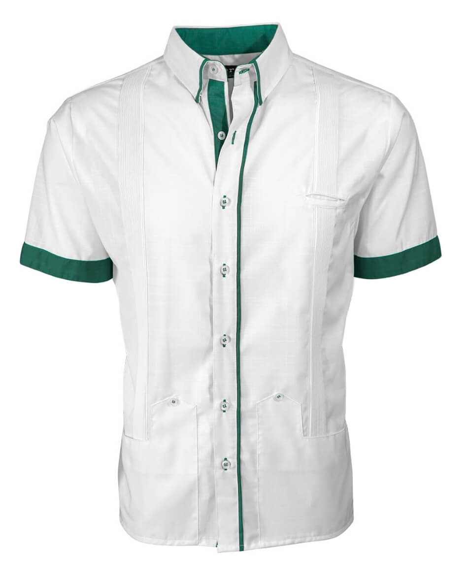 Couture Blanco Clásico Norteña Guayabera