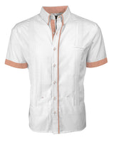 Couture Blanco Clásico Norteña Guayabera