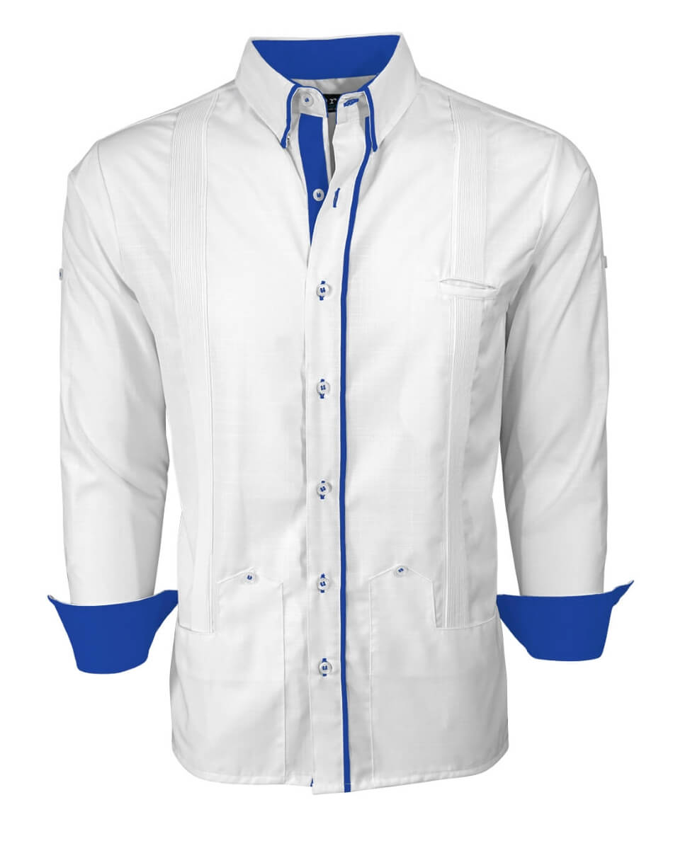 Couture Blanco Clásico Norteña Guayabera