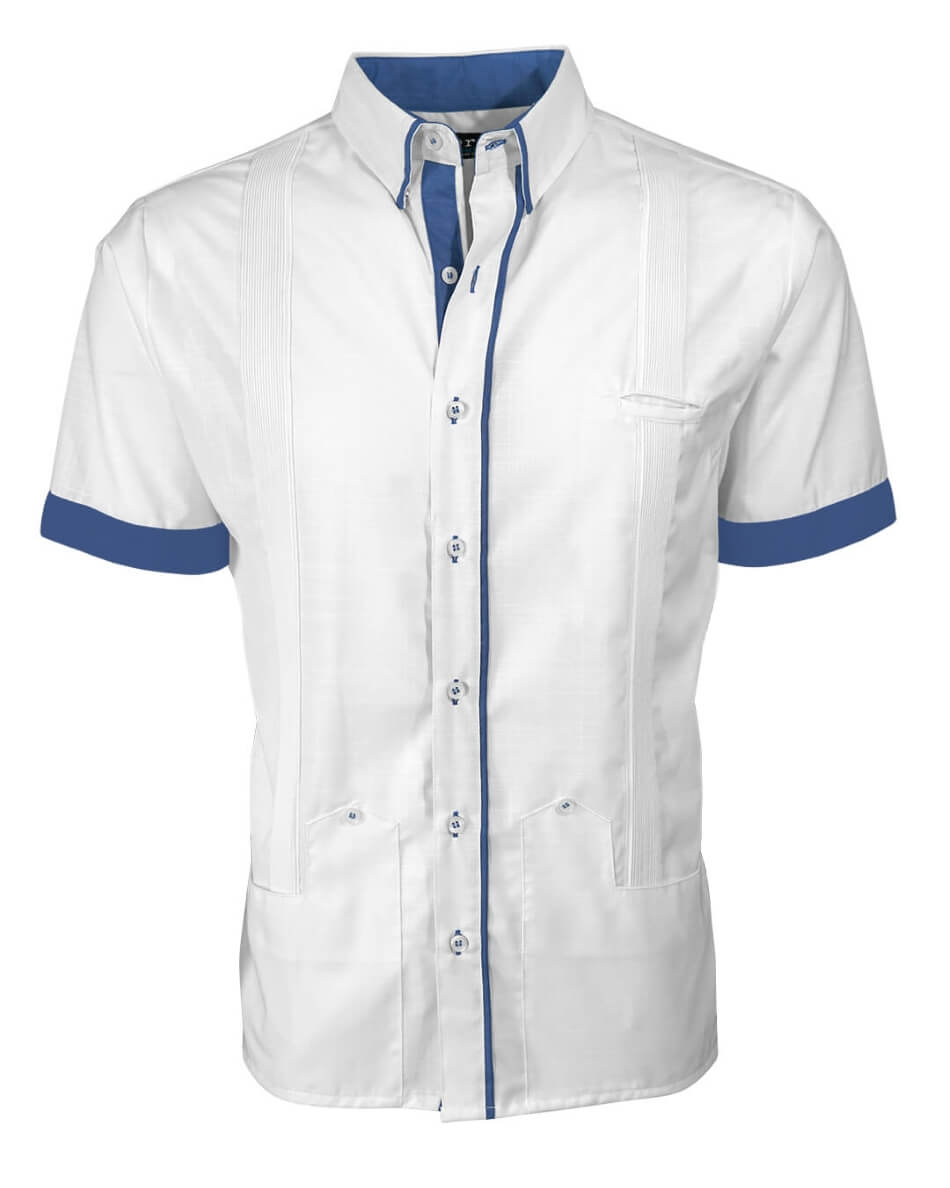 Couture Blanco Clásico Norteña Guayabera
