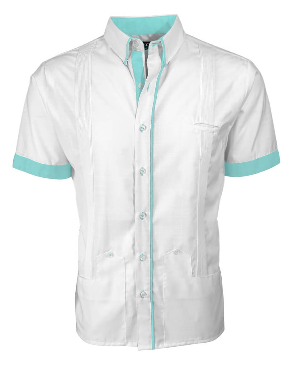 Couture Blanco Clásico Norteña Guayabera
