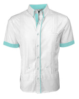 Couture Blanco Clásico Norteña Guayabera