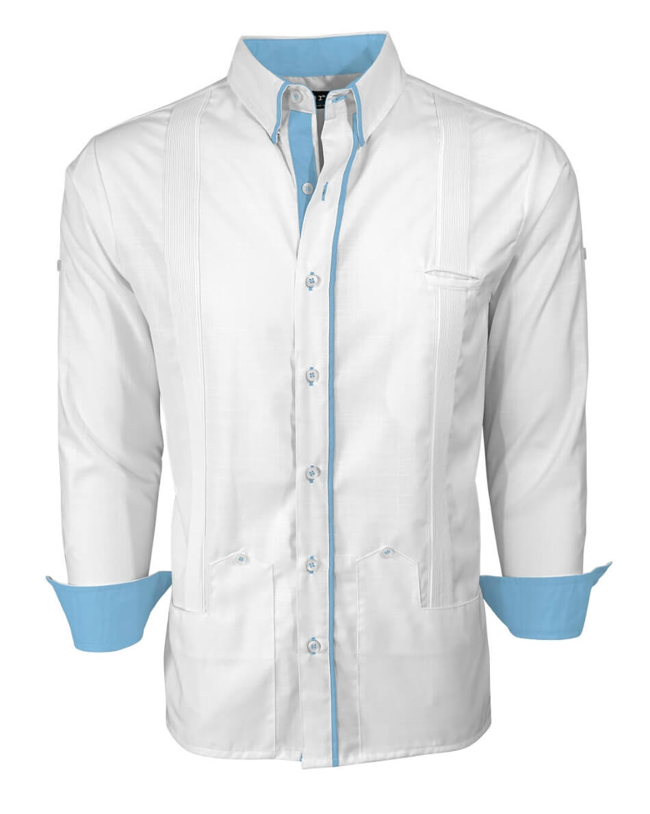 Couture Blanco Clásico Norteña Guayabera