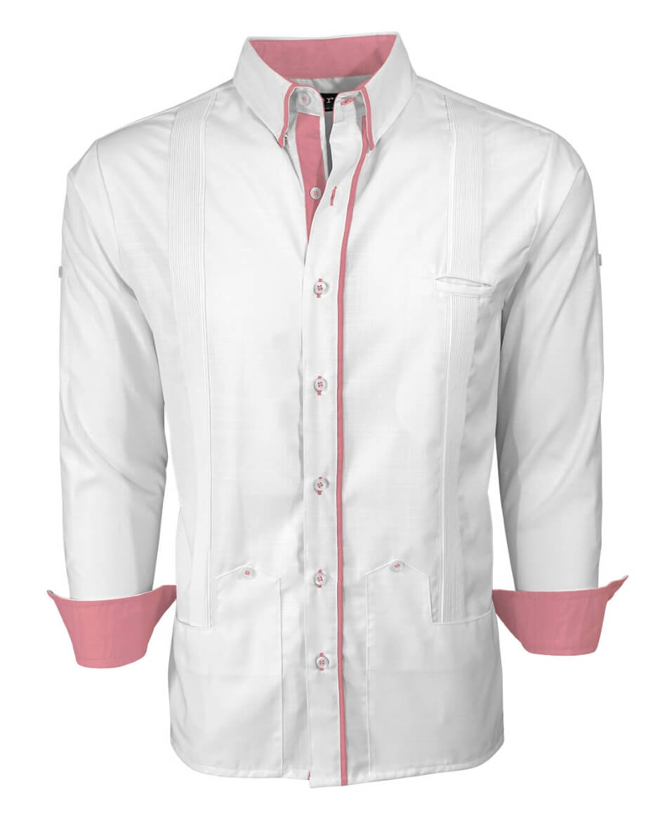 Couture Blanco Clásico Norteña Guayabera