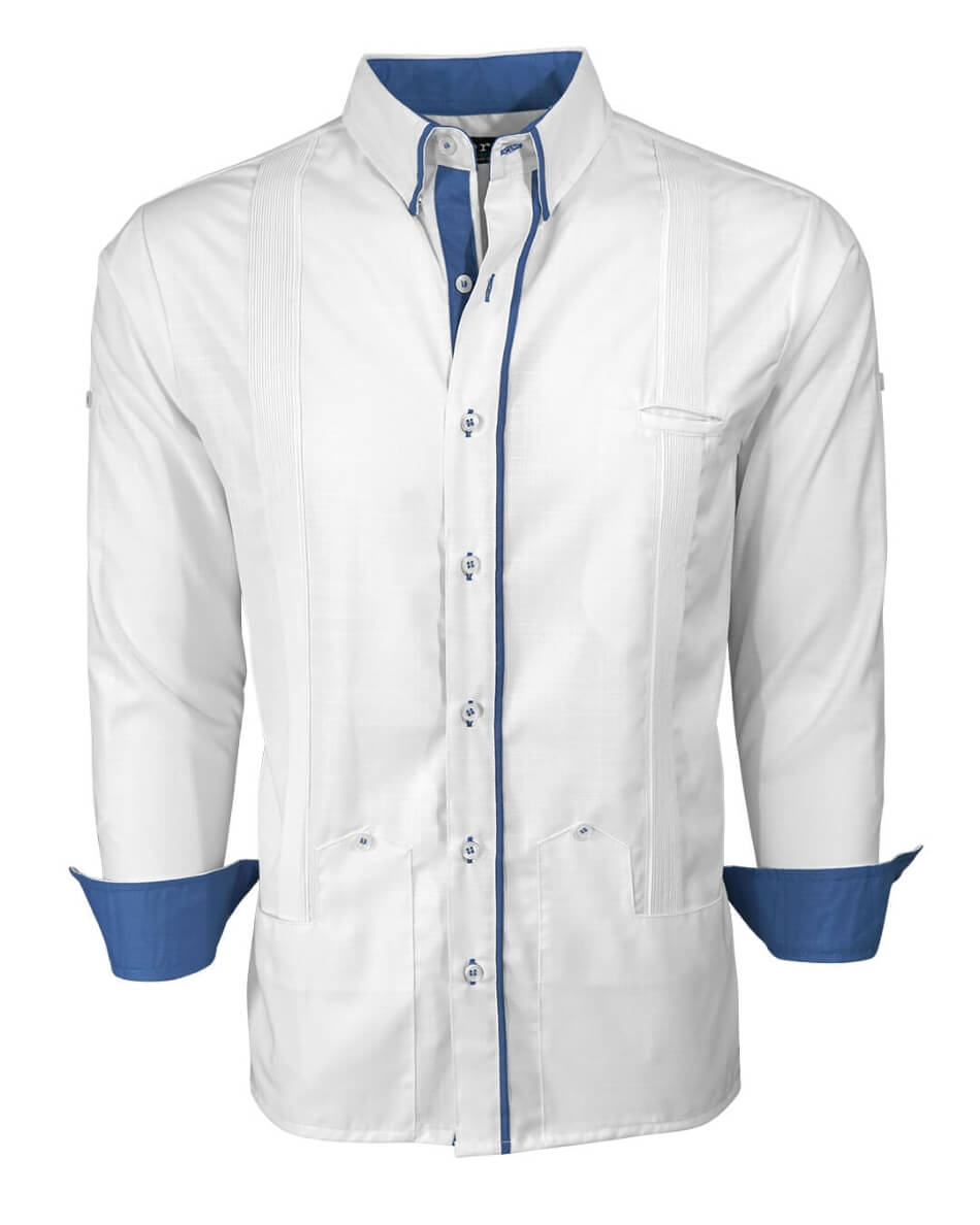 Couture Blanco Clásico Norteña Guayabera