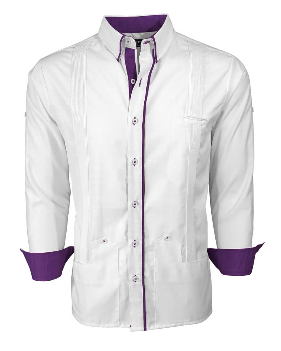 Couture Blanco Clásico Norteña Guayabera