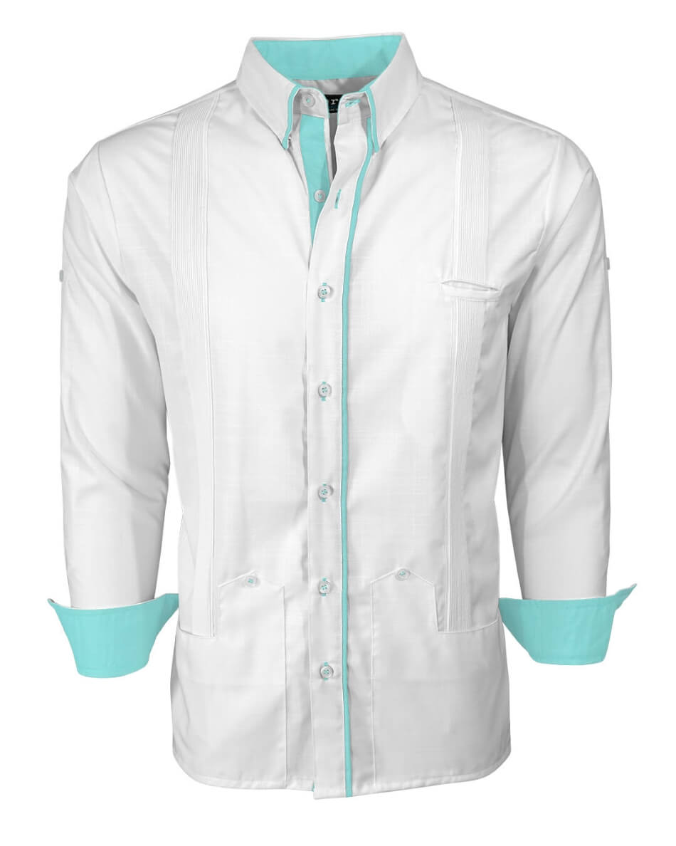Couture Blanco Clásico Norteña Guayabera