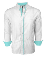 Couture Blanco Clásico Norteña Guayabera