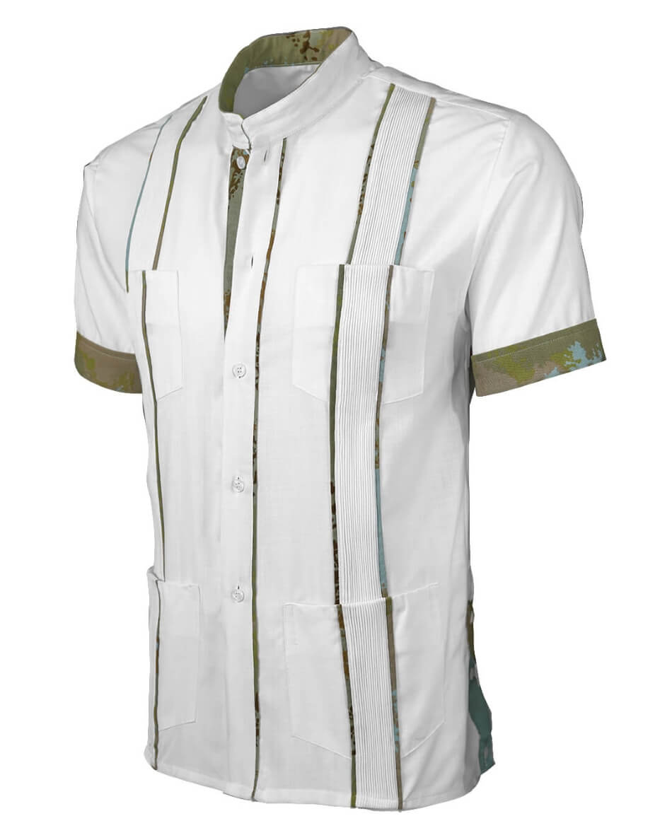 White Sand Caribeño Hideout Guayabera