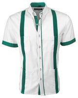 Couture Blanco Acentuada Four Pocket Guayabera