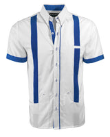 Couture Blanco Acentuado Norteña Guayabera