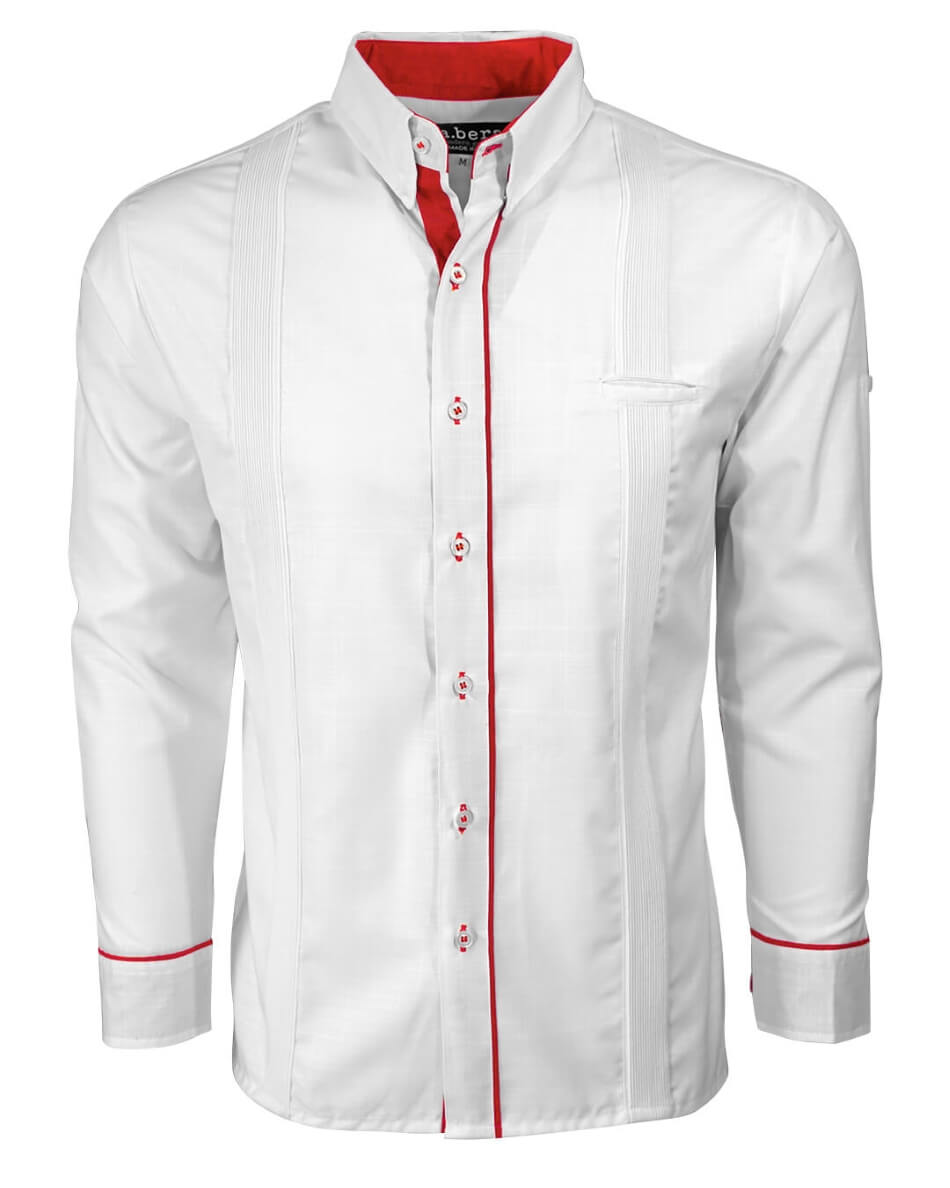 Couture Blanco Clásico Presidencial Guayabera