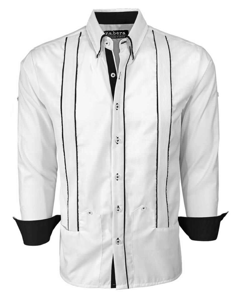Couture Blanco Delicado Norteña Guayabera