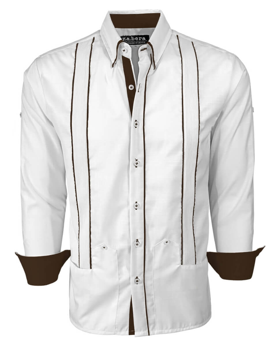 Couture Blanco Delicado Norteña Guayabera