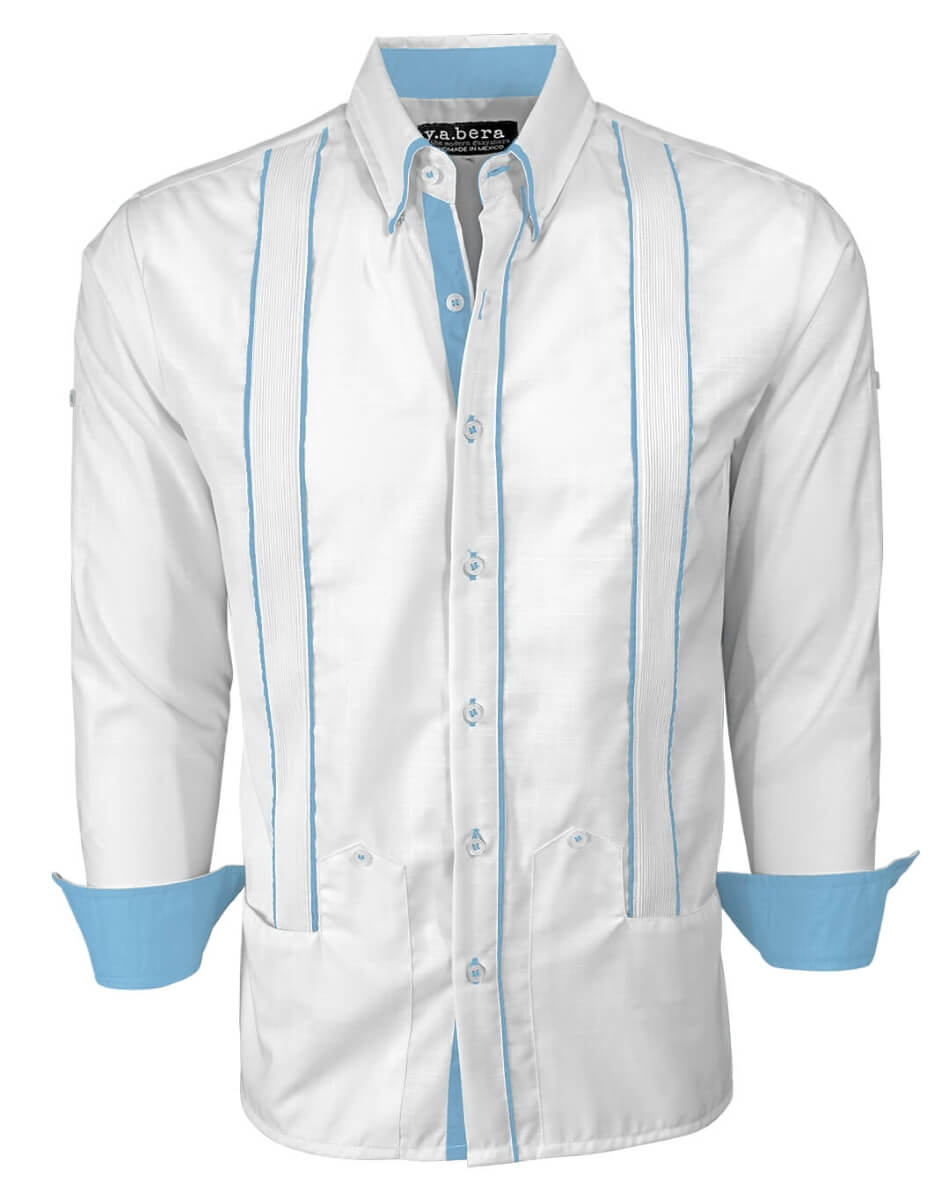 Couture Blanco Delicado Norteña Guayabera