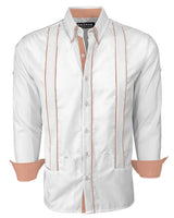Couture Blanco Delicado Norteña Guayabera