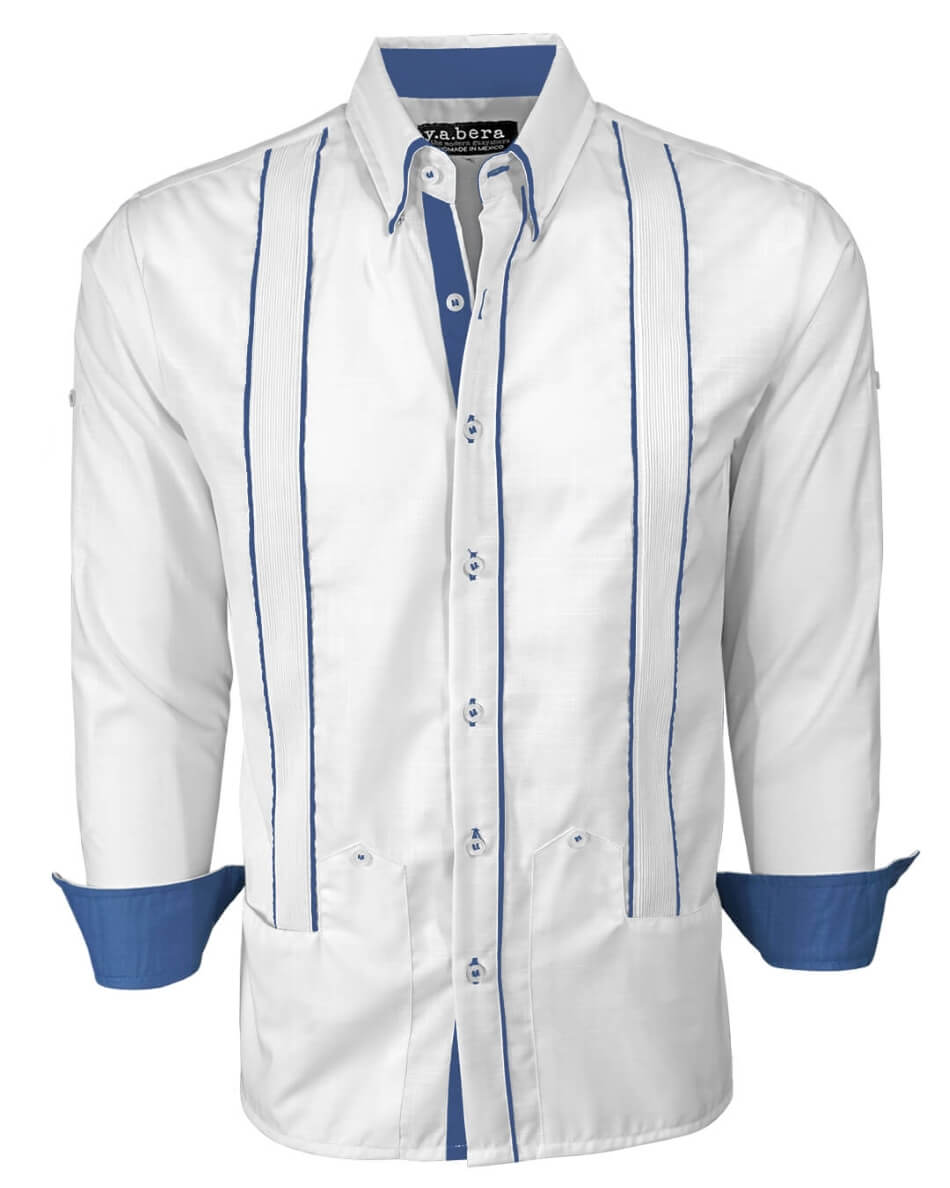Couture Blanco Delicado Norteña Guayabera