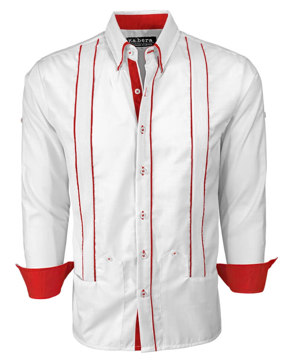 Couture Blanco Delicado Norteña Guayabera