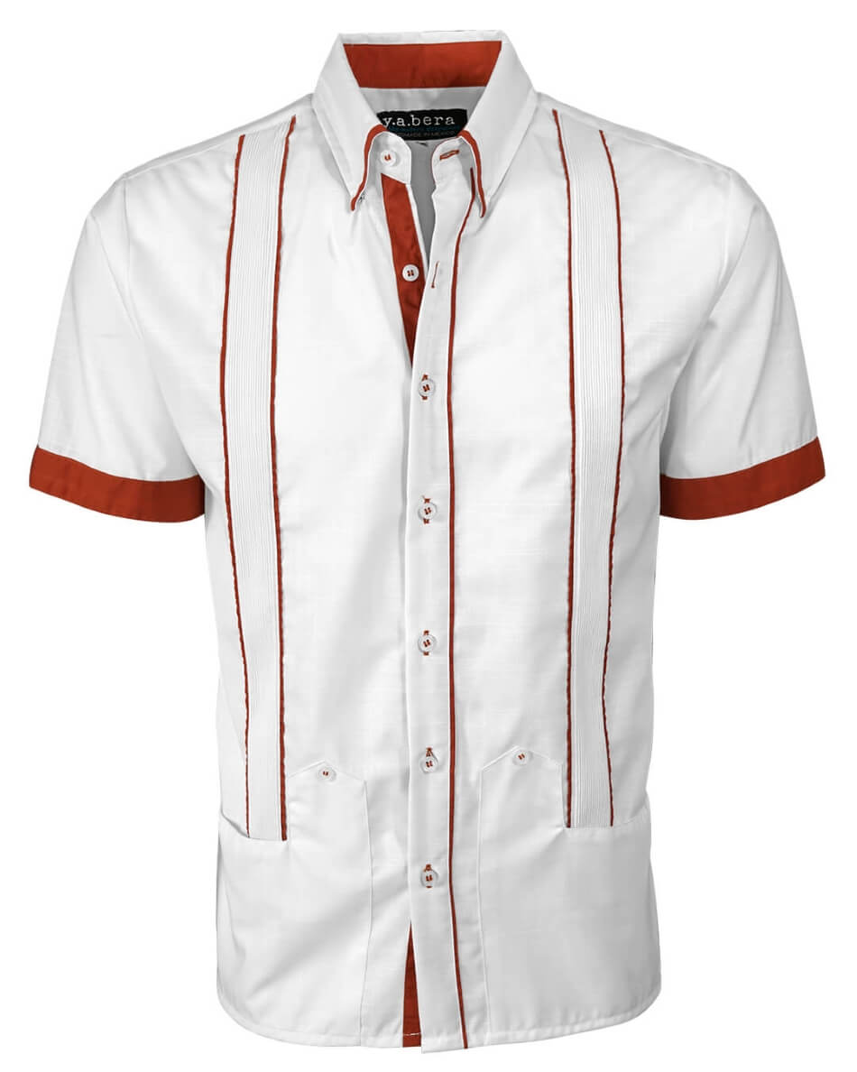 Couture Blanco Delicado Norteña Guayabera