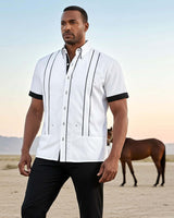 Couture Blanco Delicado Norteña Guayabera