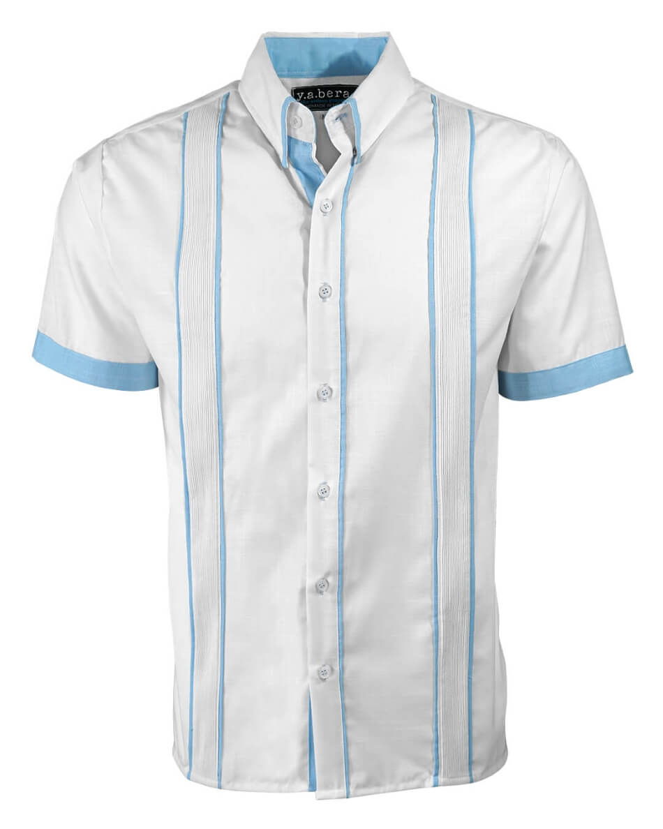 Couture Blanco Delicado Presidencial Guayabera