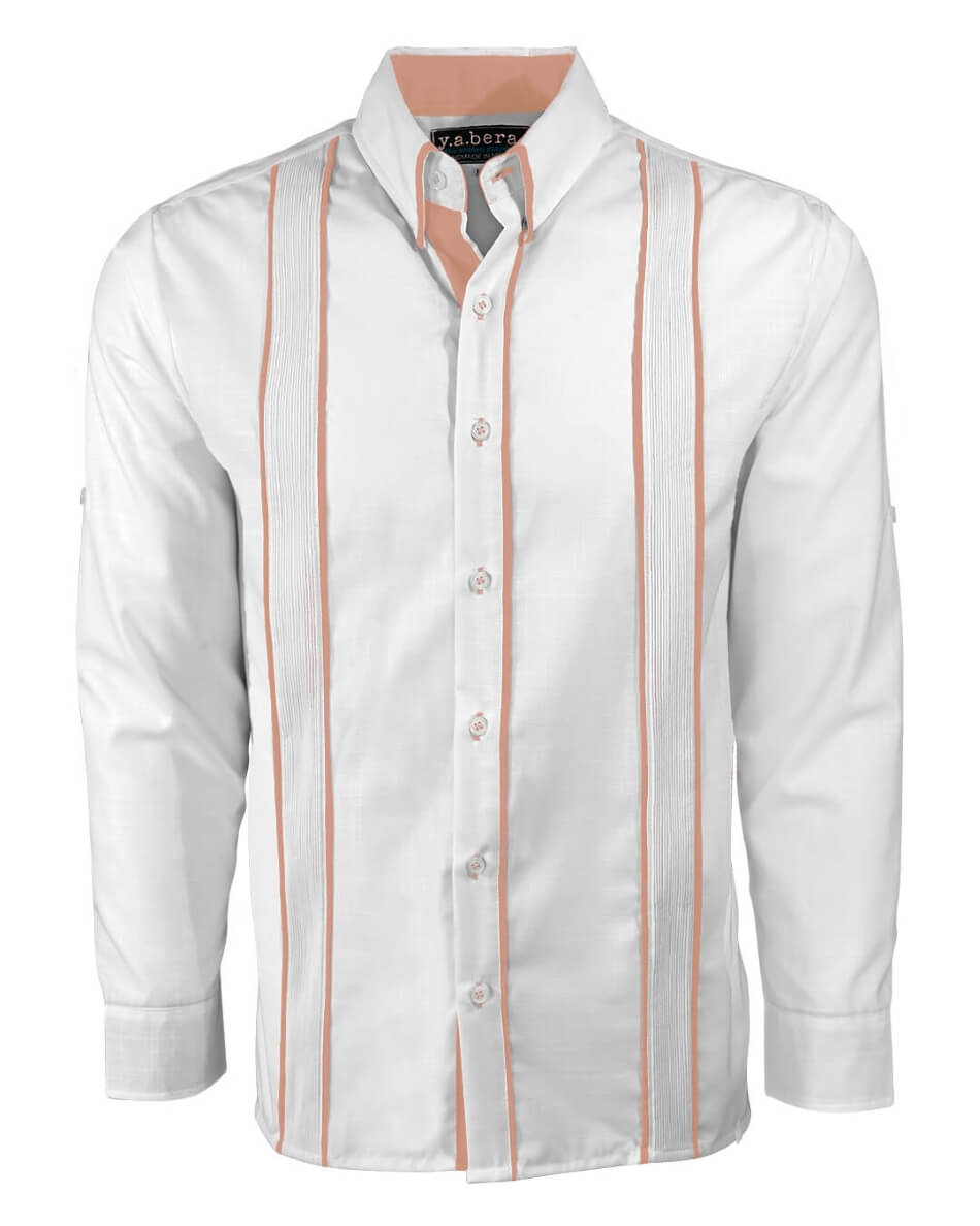 Couture Blanco Delicado Presidencial Guayabera