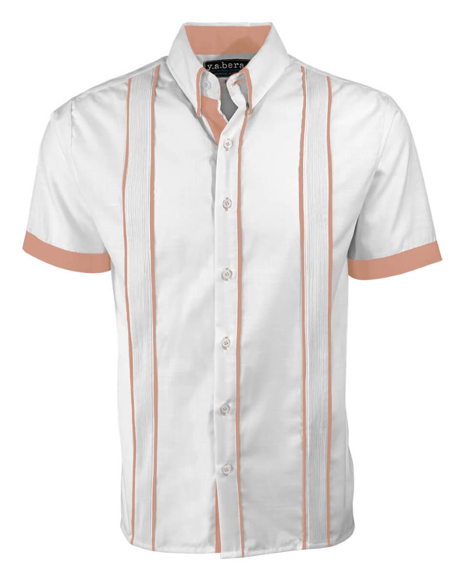 Couture Blanco Delicado Presidencial Guayabera