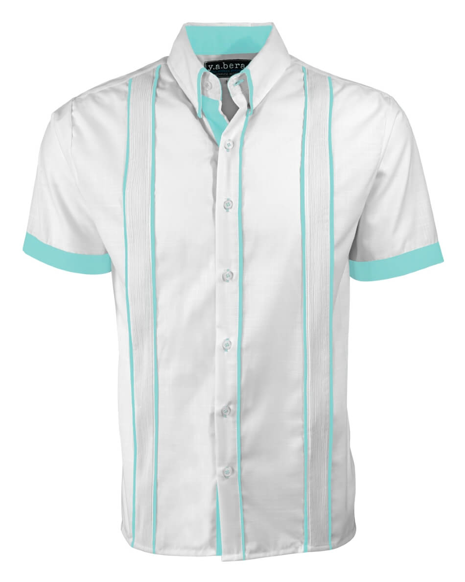 Couture Blanco Delicado Presidencial Guayabera
