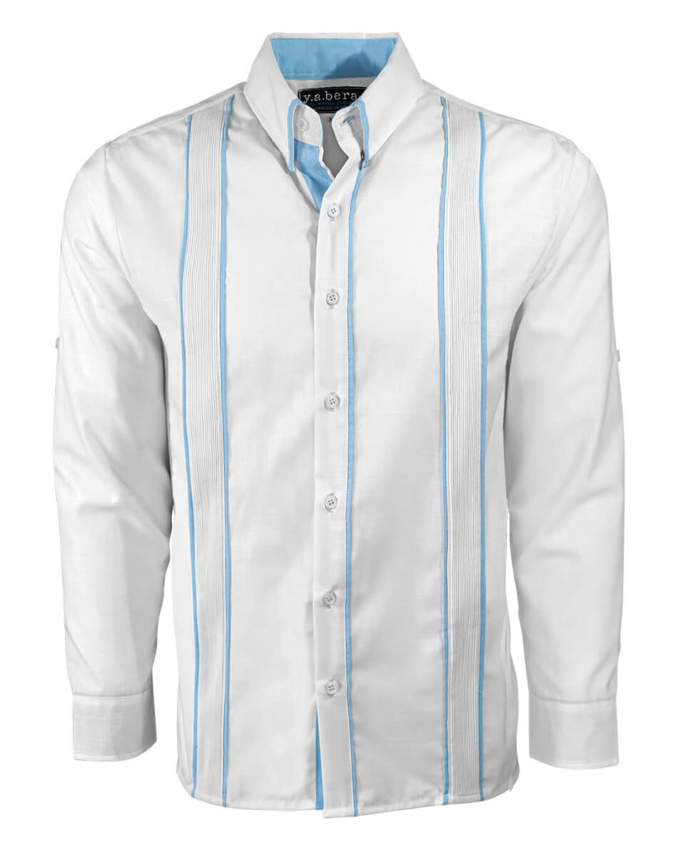 Couture Blanco Delicado Presidencial Guayabera