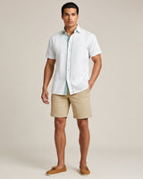 Blanco con Guingán Clásico Presidencial Guayabera