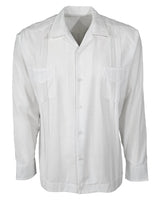 Yucateco Blanco Cubano Two Pocket Guayabera