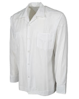 Yucateco Blanco Cubano Two Pocket Guayabera