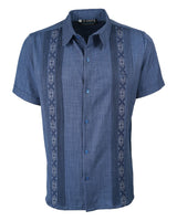 Yucateco Indigo Blue Maya Guayabera