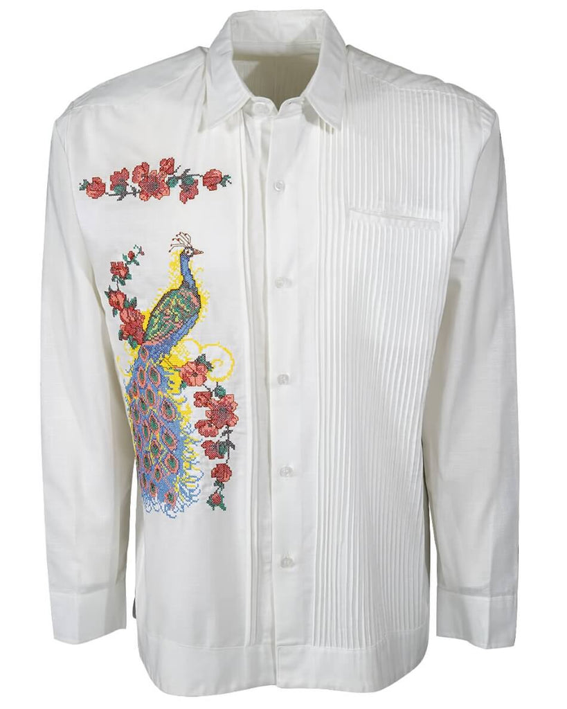 Yucateco Mayan Kutz Presidencial Guayabera