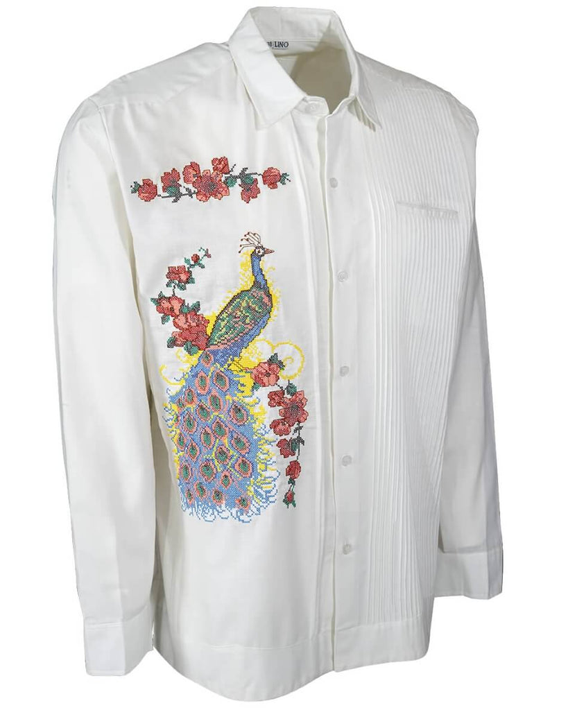 Yucateco Mayan Kutz Presidencial Guayabera