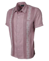 Yucateco Rosewood Pink Guayabera