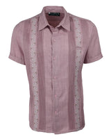 Yucateco Rosewood Pink Guayabera