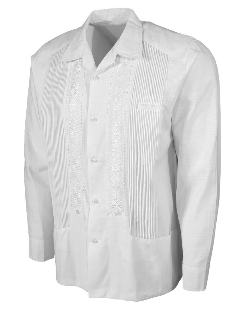 Yucateco Blanco Norteña Guayabera