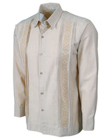 Yucateco Beige Presidencial Guayabera
