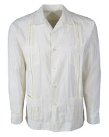 Yucateco Ivory Clasico Cubano Guayabera