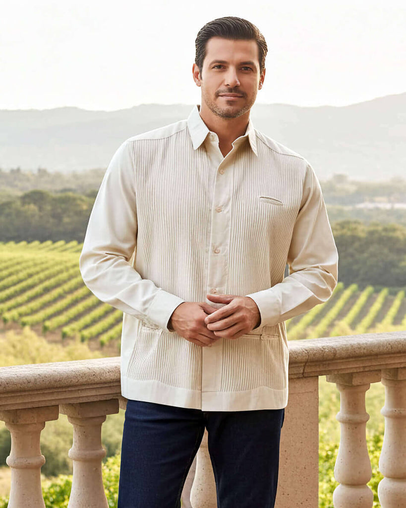 Yucateco Maize Presidencial Galore Guayabera